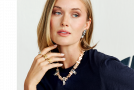 view01 thumbnail image for Limited Edition Banner Peach Biwa Pearl Necklace
